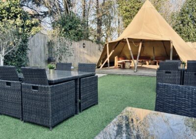 Image of the George Teepee Venue hire